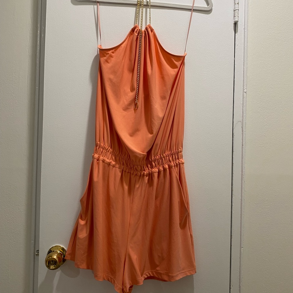 Ramy Brook Chain Farrah Romper S/M